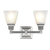 Livex Lighting 1032 - 91 Mission 2 Light 15 inch Brushed Nickel Bath Vanity Wall Light - Eva Essentials